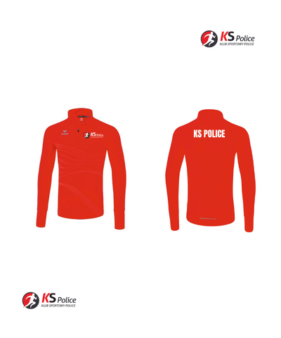 Bluzka treningowa z długim rękawem - krój prosty